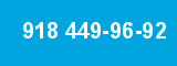 918 449-96-92